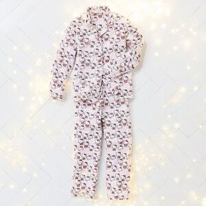 Hello Kitty Organic Flannel Pajama Set Pottery Barn Teen